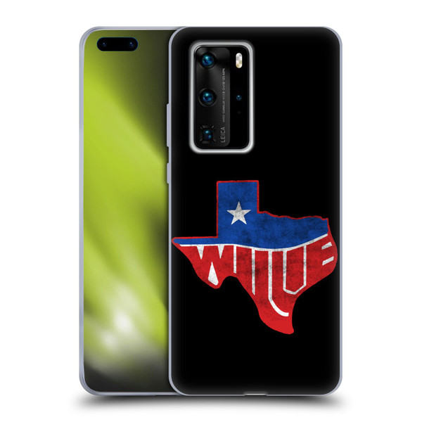 Willie Nelson Grunge Texas Soft Gel Case for Huawei P40 Pro / P40 Pro Plus 5G