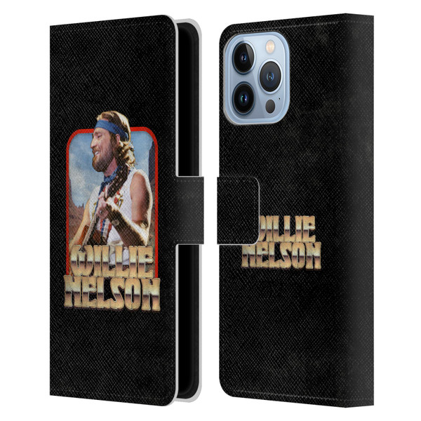 Willie Nelson Grunge Vintage Leather Book Wallet Case Cover For Apple iPhone 13 Pro Max