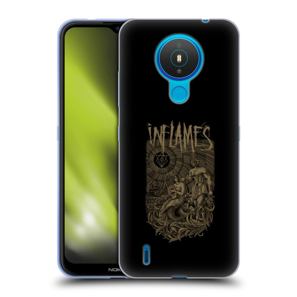 In Flames Metal Grunge Adventures Soft Gel Case for Nokia 1.4