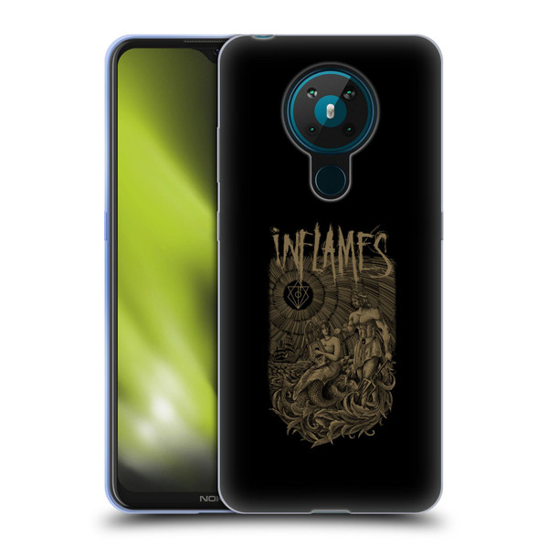 In Flames Metal Grunge Adventures Soft Gel Case for Nokia 5.3