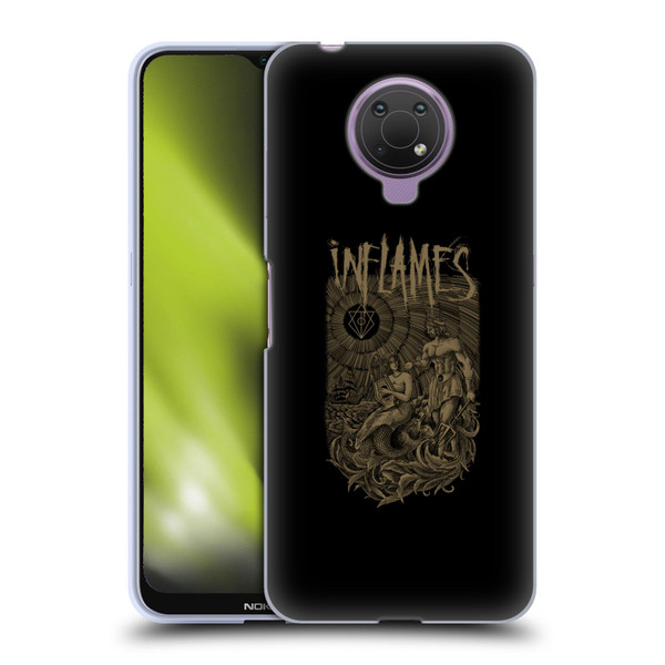 In Flames Metal Grunge Adventures Soft Gel Case for Nokia G10
