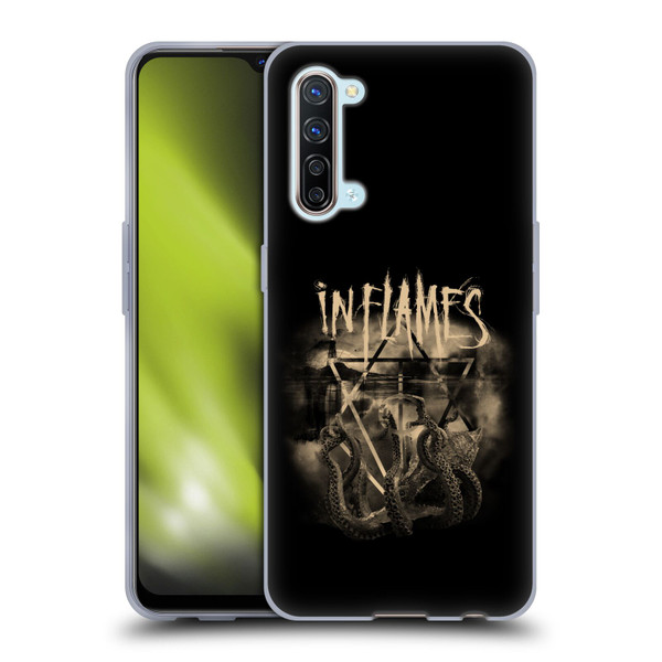 In Flames Metal Grunge Octoflames Soft Gel Case for OPPO Find X2 Lite 5G