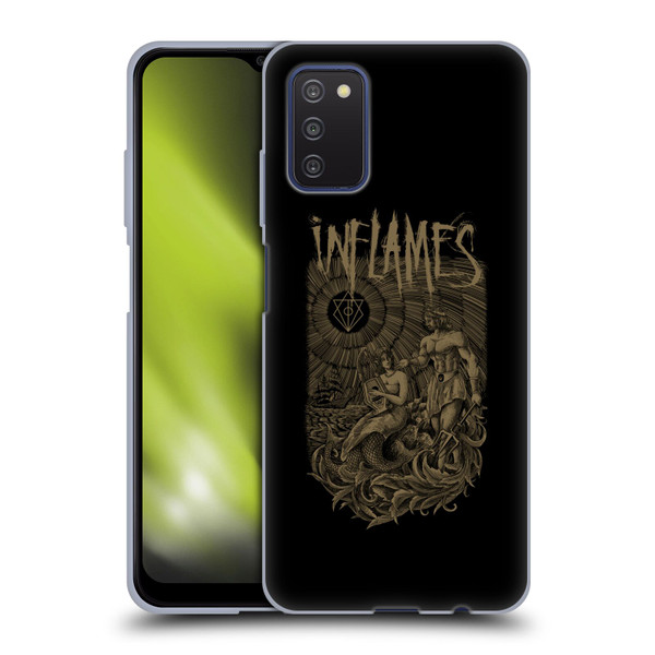 In Flames Metal Grunge Adventures Soft Gel Case for Samsung Galaxy A03s (2021)
