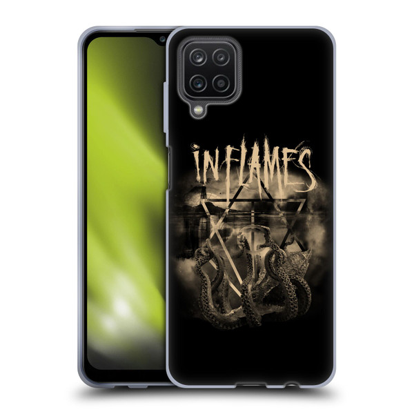 In Flames Metal Grunge Octoflames Soft Gel Case for Samsung Galaxy A12 (2020)