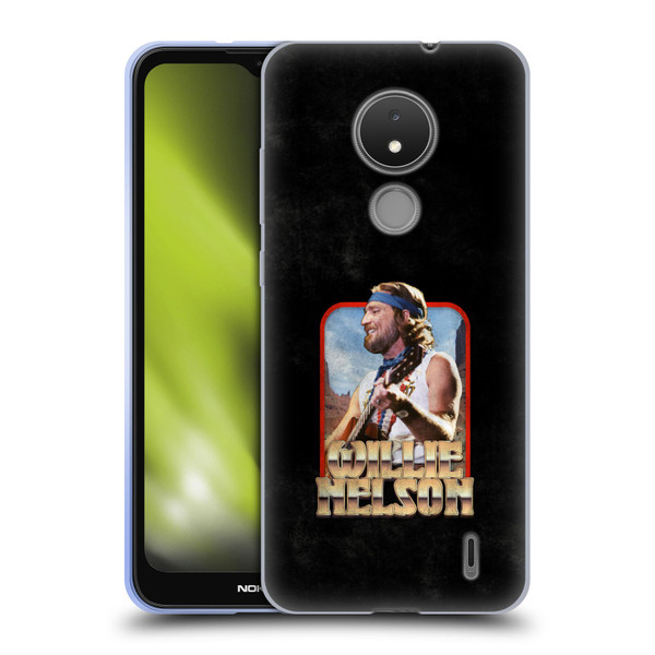Willie Nelson Grunge Vintage Soft Gel Case for Nokia C21