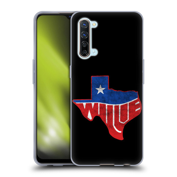 Willie Nelson Grunge Texas Soft Gel Case for OPPO Find X2 Lite 5G