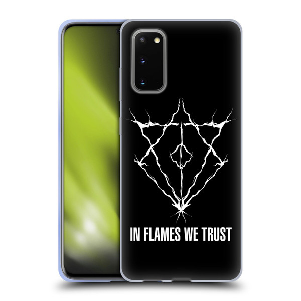 In Flames Metal Grunge Jesterhead Logo Soft Gel Case for Samsung Galaxy S20 / S20 5G