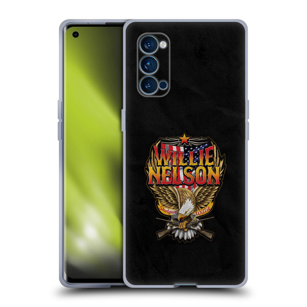 Willie Nelson Grunge Eagle Soft Gel Case for OPPO Reno 4 Pro 5G