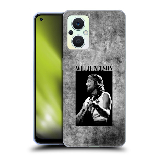 Willie Nelson Grunge Black And White Soft Gel Case for OPPO Reno8 Lite