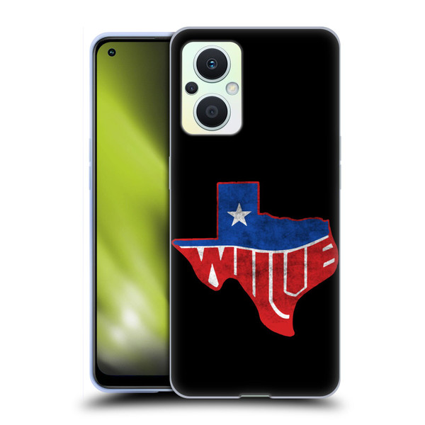 Willie Nelson Grunge Texas Soft Gel Case for OPPO Reno8 Lite