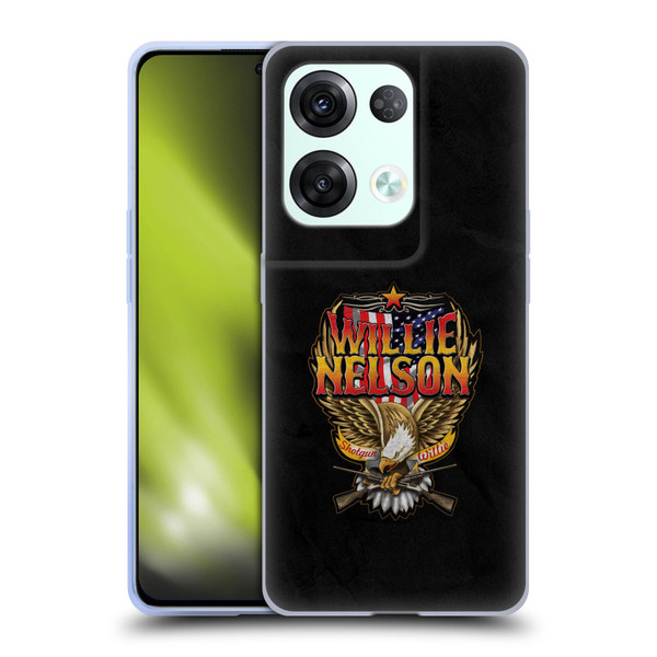 Willie Nelson Grunge Eagle Soft Gel Case for OPPO Reno8 Pro