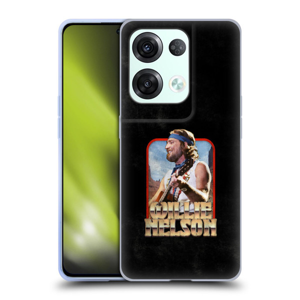 Willie Nelson Grunge Vintage Soft Gel Case for OPPO Reno8 Pro