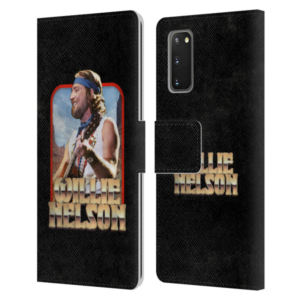 Willie Nelson Grunge Vintage Leather Book Wallet Case Cover For Samsung Galaxy S20 / S20 5G