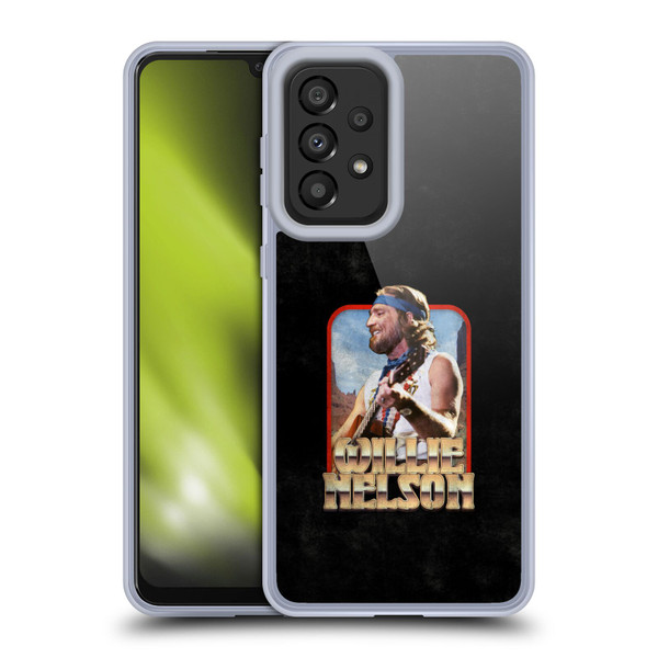 Willie Nelson Grunge Vintage Soft Gel Case for Samsung Galaxy A33 5G (2022)