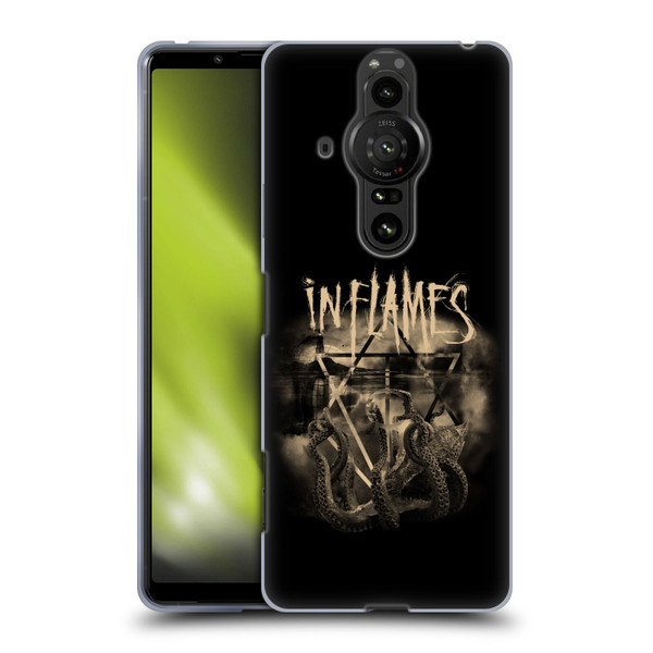 In Flames Metal Grunge Octoflames Soft Gel Case for Sony Xperia Pro-I
