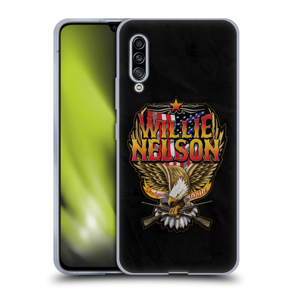 Willie Nelson Grunge Eagle Soft Gel Case for Samsung Galaxy A90 5G (2019)