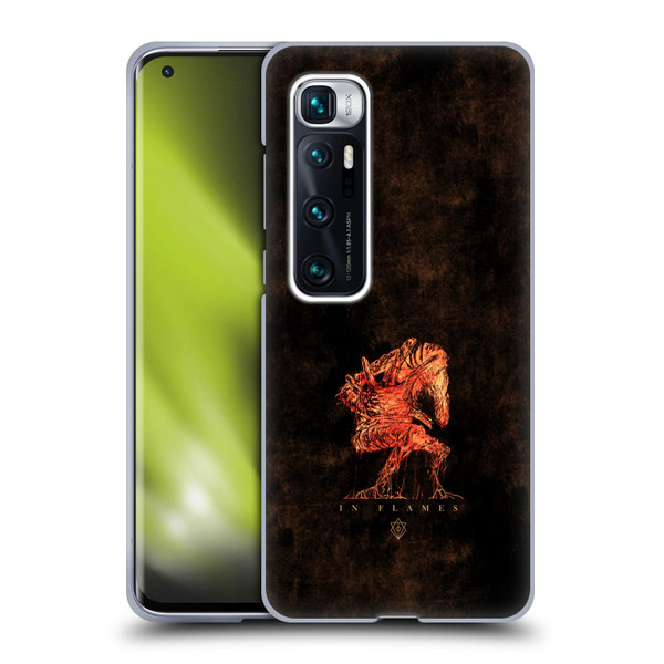 In Flames Metal Grunge Creature Soft Gel Case for Xiaomi Mi 10 Ultra 5G