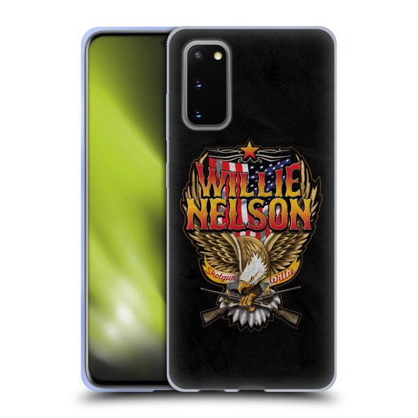 Willie Nelson Grunge Eagle Soft Gel Case for Samsung Galaxy S20 / S20 5G