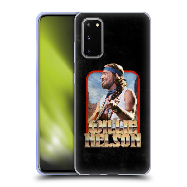 Willie Nelson Grunge Vintage Soft Gel Case for Samsung Galaxy S20 / S20 5G