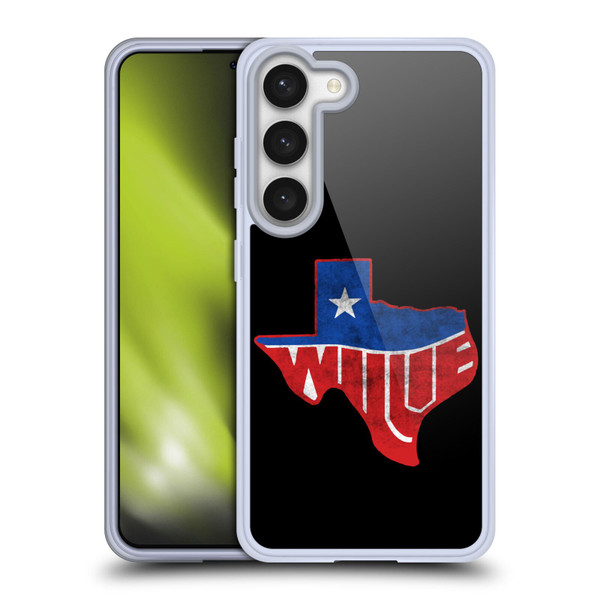 Willie Nelson Grunge Texas Soft Gel Case for Samsung Galaxy S23 5G