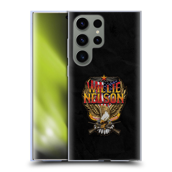 Willie Nelson Grunge Eagle Soft Gel Case for Samsung Galaxy S23 Ultra 5G