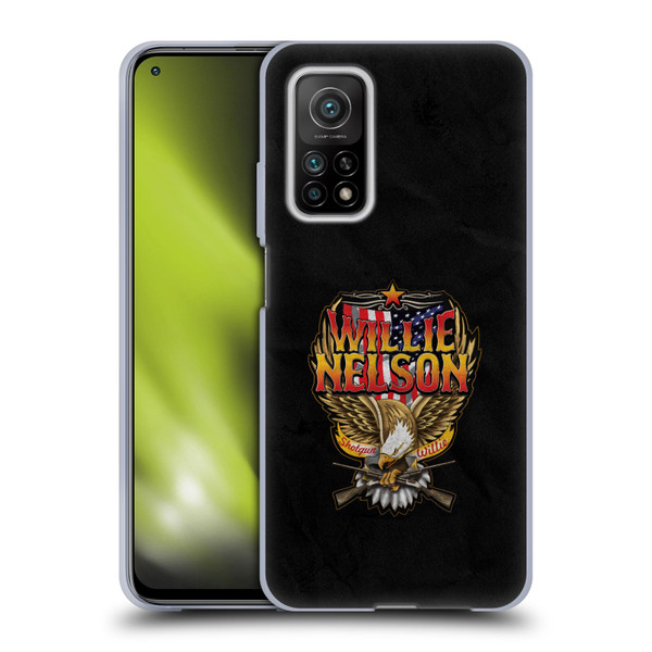Willie Nelson Grunge Eagle Soft Gel Case for Xiaomi Mi 10T 5G