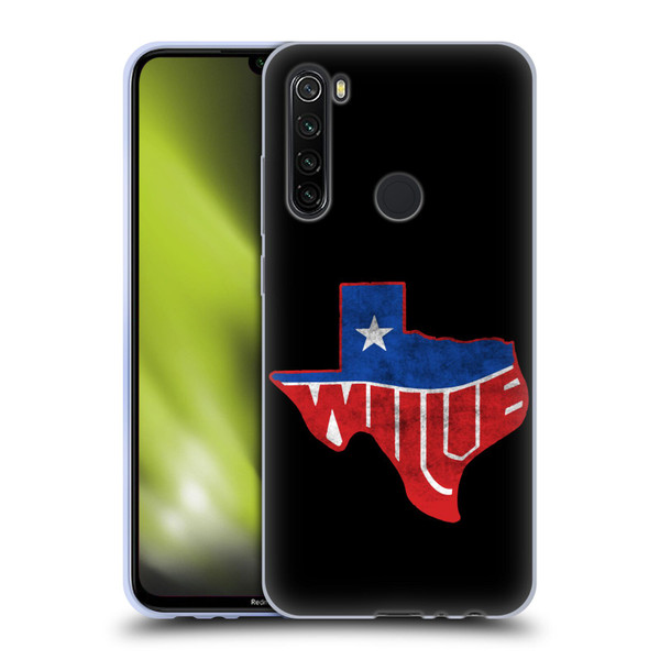 Willie Nelson Grunge Texas Soft Gel Case for Xiaomi Redmi Note 8T