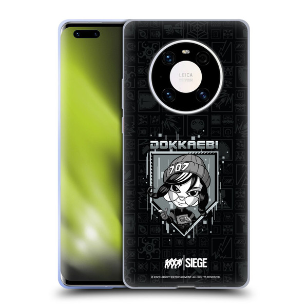 Tom Clancy's Rainbow Six Siege Chibi Operators Dokkaebi Soft Gel Case for Huawei Mate 40 Pro 5G