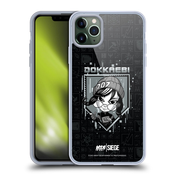 Tom Clancy's Rainbow Six Siege Chibi Operators Dokkaebi Soft Gel Case for Apple iPhone 11 Pro Max