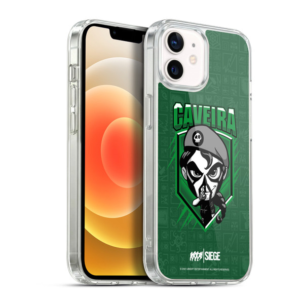 Tom Clancy's Rainbow Six Siege Chibi Operators Caveira Soft Gel Case for Apple iPhone 12 / iPhone 12 Pro & MagSafe