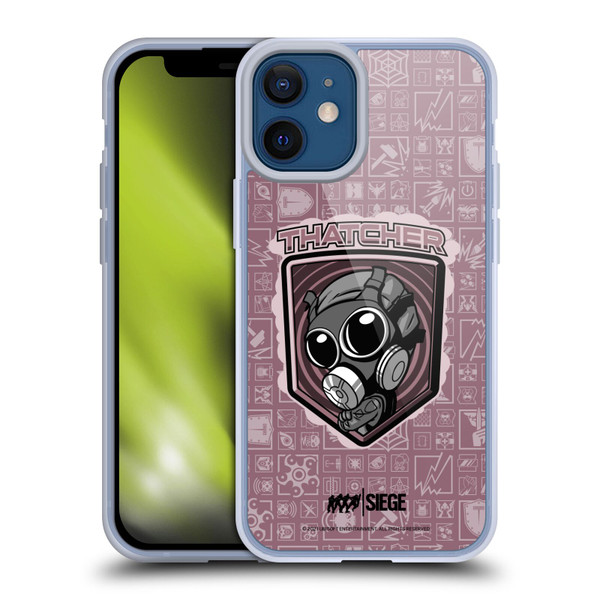 Tom Clancy's Rainbow Six Siege Chibi Operators Thatcher Soft Gel Case for Apple iPhone 12 Mini