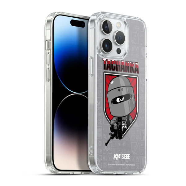 Tom Clancy's Rainbow Six Siege Chibi Operators Tachanka Soft Gel Case for Apple iPhone 13 Pro Max & MagSafe
