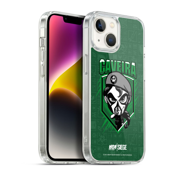 Tom Clancy's Rainbow Six Siege Chibi Operators Caveira Soft Gel Case for Apple iPhone 14