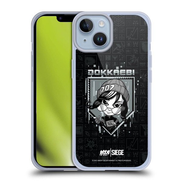 Tom Clancy's Rainbow Six Siege Chibi Operators Dokkaebi Soft Gel Case for Apple iPhone 14