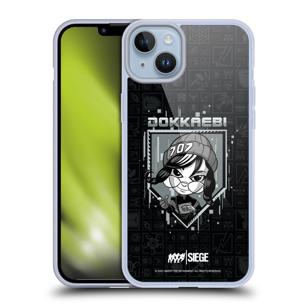 Tom Clancy's Rainbow Six Siege Chibi Operators Dokkaebi Soft Gel Case for Apple iPhone 14 Plus