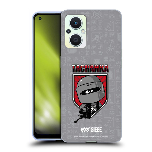 Tom Clancy's Rainbow Six Siege Chibi Operators Tachanka Soft Gel Case for OPPO Reno8 Lite