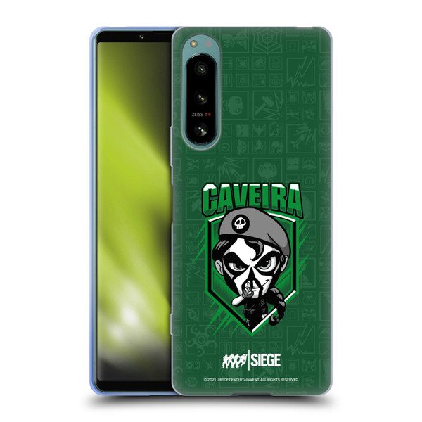 Tom Clancy's Rainbow Six Siege Chibi Operators Caveira Soft Gel Case for Sony Xperia 5 IV