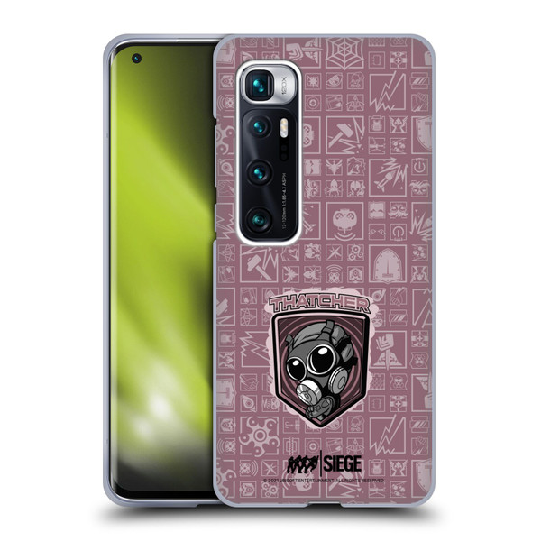 Tom Clancy's Rainbow Six Siege Chibi Operators Thatcher Soft Gel Case for Xiaomi Mi 10 Ultra 5G