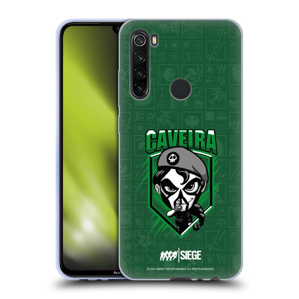 Tom Clancy's Rainbow Six Siege Chibi Operators Caveira Soft Gel Case for Xiaomi Redmi Note 8T
