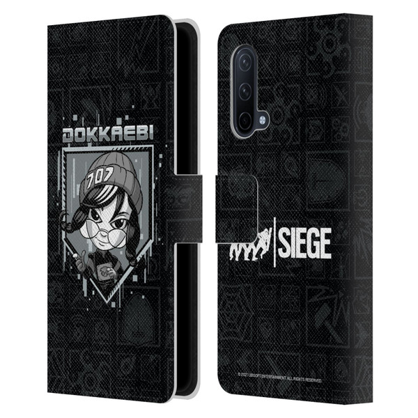 Tom Clancy's Rainbow Six Siege Chibi Operators Dokkaebi Leather Book Wallet Case Cover For OnePlus Nord CE 5G