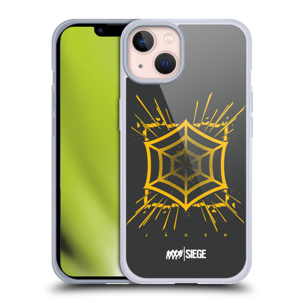 Tom Clancy's Rainbow Six Siege Icons Jager Soft Gel Case for Apple iPhone 13