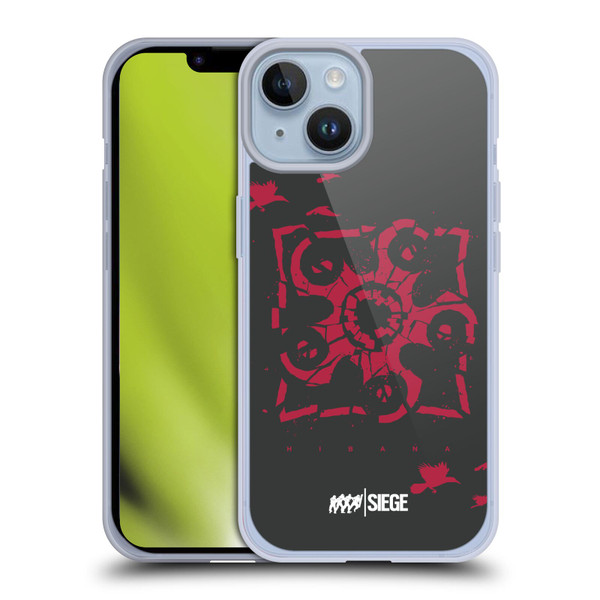 Tom Clancy's Rainbow Six Siege Icons Hibana Soft Gel Case for Apple iPhone 14