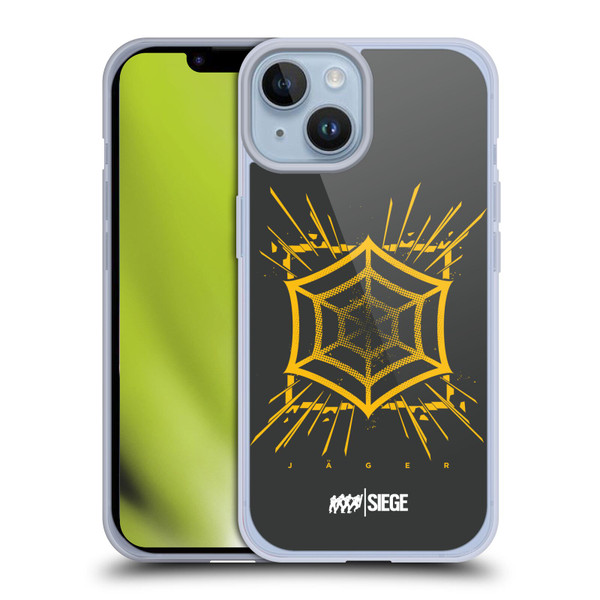Tom Clancy's Rainbow Six Siege Icons Jager Soft Gel Case for Apple iPhone 14