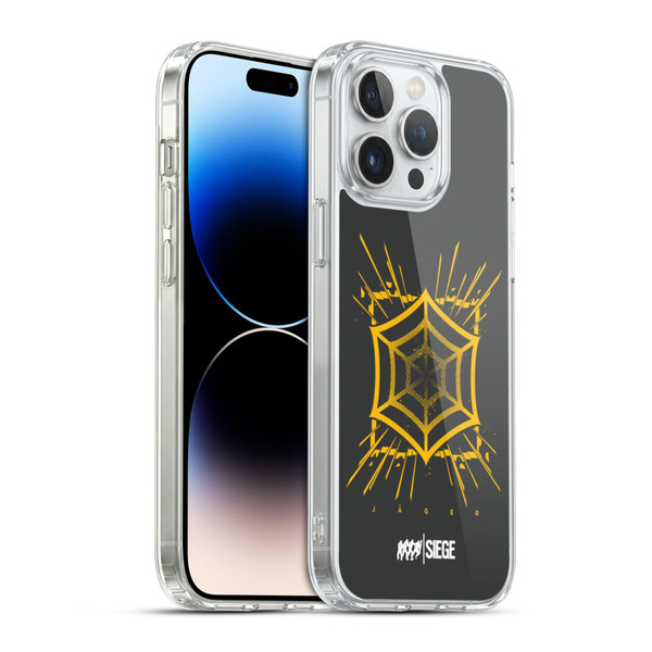 Tom Clancy's Rainbow Six Siege Icons Jager Soft Gel Case for Apple iPhone 14 Pro Max & MagSafe