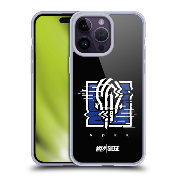 Tom Clancy's Rainbow Six Siege Icons Nokk Soft Gel Case for Apple iPhone 14 Pro Max