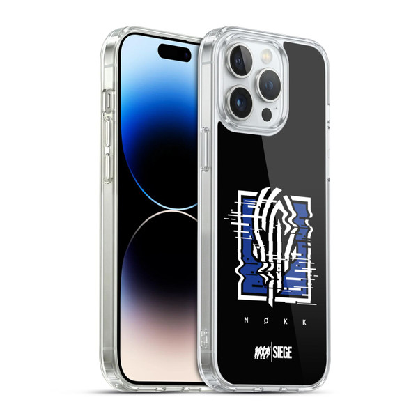 Tom Clancy's Rainbow Six Siege Icons Nokk Soft Gel Case for Apple iPhone 14 Pro Max & MagSafe