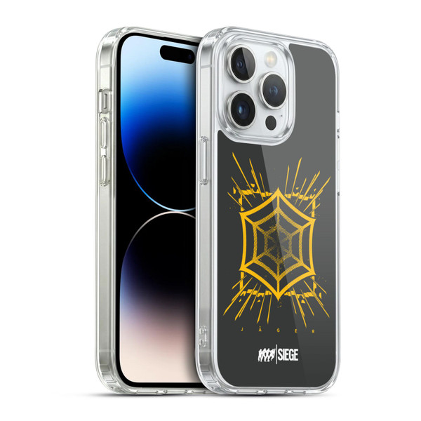 Tom Clancy's Rainbow Six Siege Icons Jager Soft Gel Case for Apple iPhone 14 Pro & MagSafe
