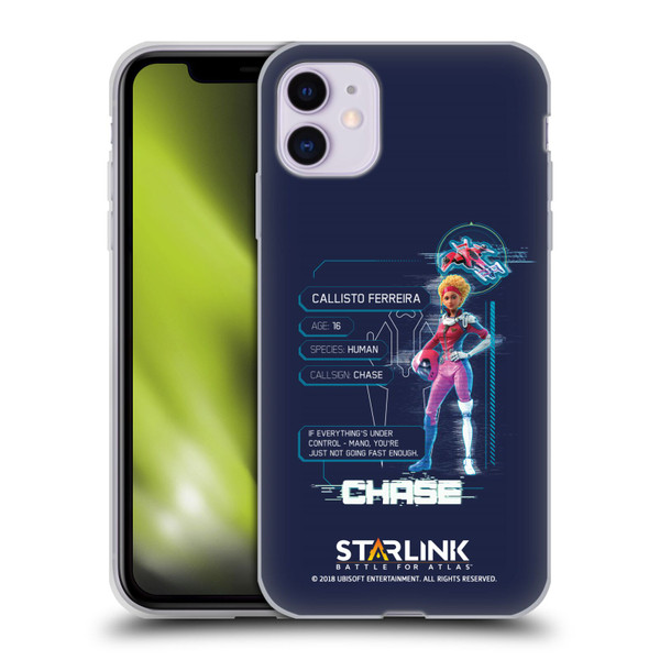 Starlink Battle for Atlas Character Art Chase Soft Gel Case for Apple iPhone 11