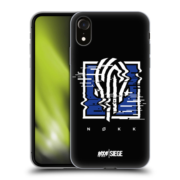 Tom Clancy's Rainbow Six Siege Icons Nokk Soft Gel Case for Apple iPhone XR