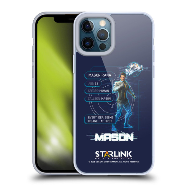 Starlink Battle for Atlas Character Art Mason Soft Gel Case for Apple iPhone 12 Pro Max